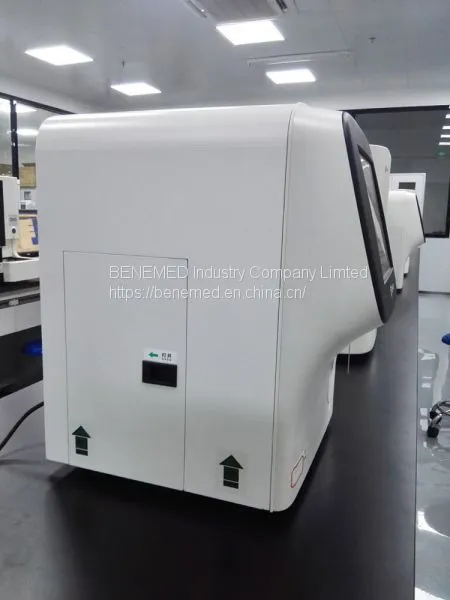 Laboratory Equipment 5 Part Auto Blood Cell Counter Hematology Analyzer photo-3