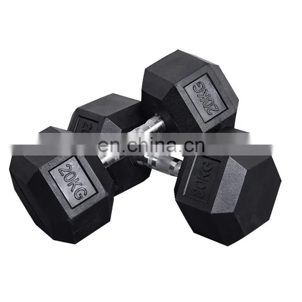 Complete Set Of Environmental Fitness Equipment Gym Weights Dumbbells Sport Hexagonal Dumbbell photo-3