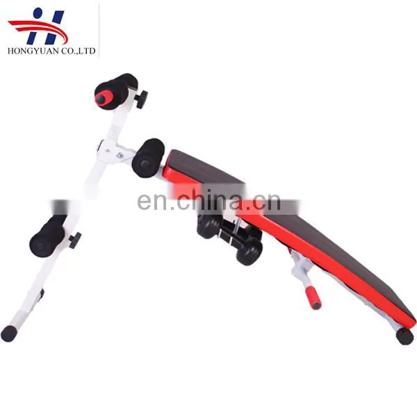 2020 Good Quality Trainer Exercise Resistance Bench Crunch Machine Abdominal Bench Adjustuable photo-3