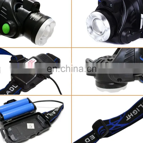 10W High Power Led 6000lm USB Rechargeable Sensor Headlamp For Camping photo-6
