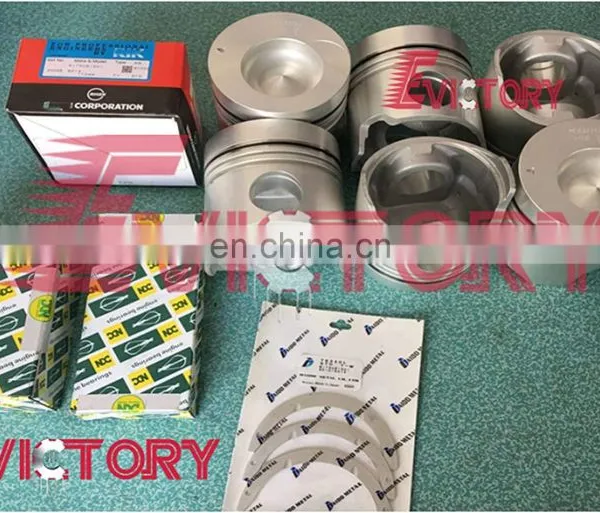for Mitsubishi 6D14T 6D14-T Piston Ring Cylinder Gasket Bearing Brand photo-2
