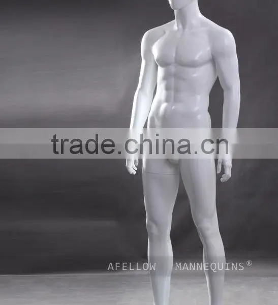 Abstract Fiberglass Men Mannequin Egg Head Male Dummy WEN6 photo-5