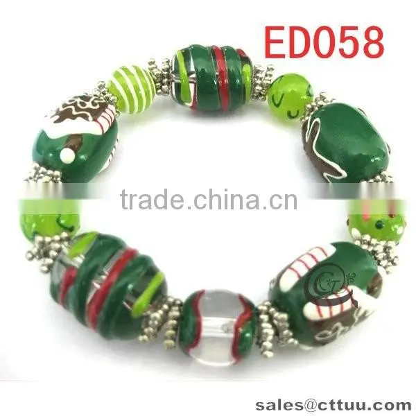 Kids Colored Enamel Bracelet With Charm photo-4