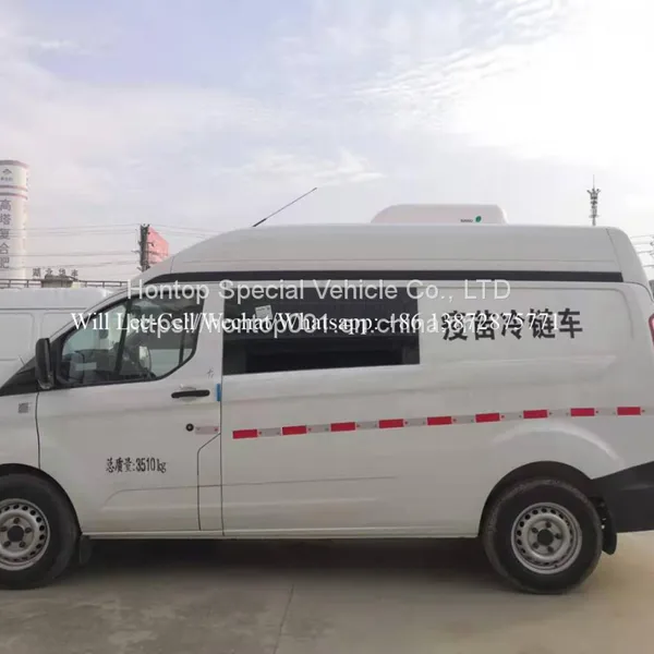 2021 New Ford Transit Hospital Vaccine Cold Chain Transport Refrigerator Truck photo-3