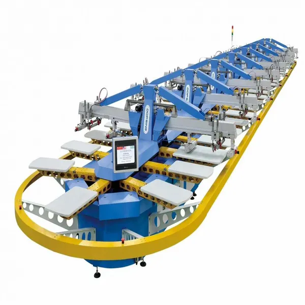 China Factory T Shirt Oval Screen Printing Machine t- Shirts Silk Screen Printer Printing Equipment