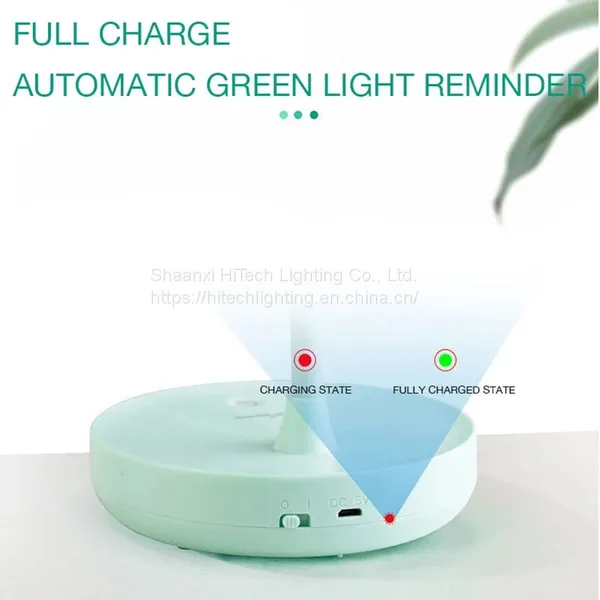 LED Desk Lamp Foldable Dimming Touch Portable Lamp USB Rechargeable Bedroom Bedside Lamp Eye Protection Reading Lamp photo-3