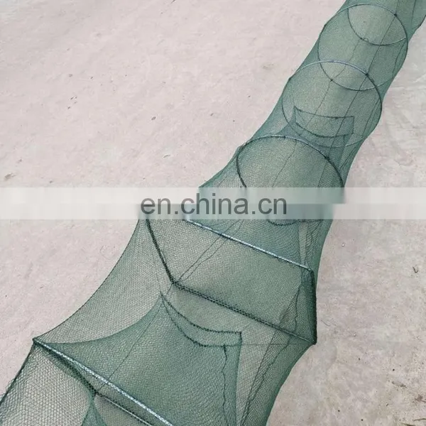 China Manufacturers Wholesale Squid Loach Folding Net Cage Fish Cage photo-2