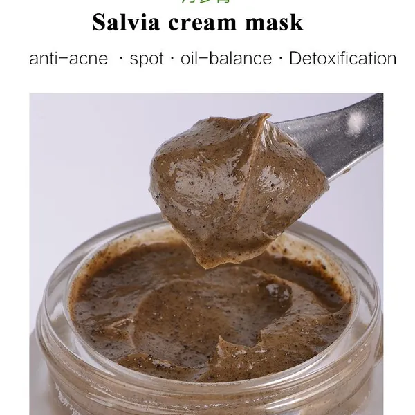 Маска для лица с кремовой текстурой Salvia