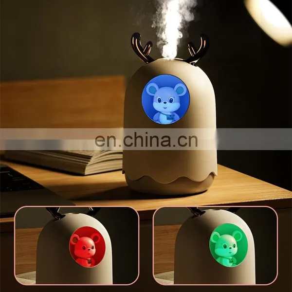 High Quality 300ml Ultrasonic Air Humidifier Essential Oil Diffuser For Home Car Usb Fogger Mist Maker With Led Night Lamp photo-5