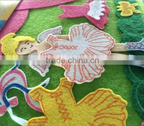 China Supplier Innovative Products Games for Girls Dress up New Intelligent ToyFelt Fabric Arts & Crafts Puzzle Jigsaw photo-6