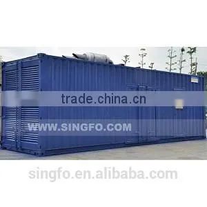 CE CERTIFICATION 1300KVA Power Plant of Container Type Magnetic Power Diesel Generators With 4012-46TAG2A Engine for Sale photo-2