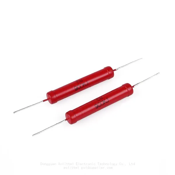High Voltage Resistor 1R 100M Resistance Customizable R140 R180 Resistors 2W 3W 1/4W 1/2W 10w 5w Resistance 500V 1000V DC AC