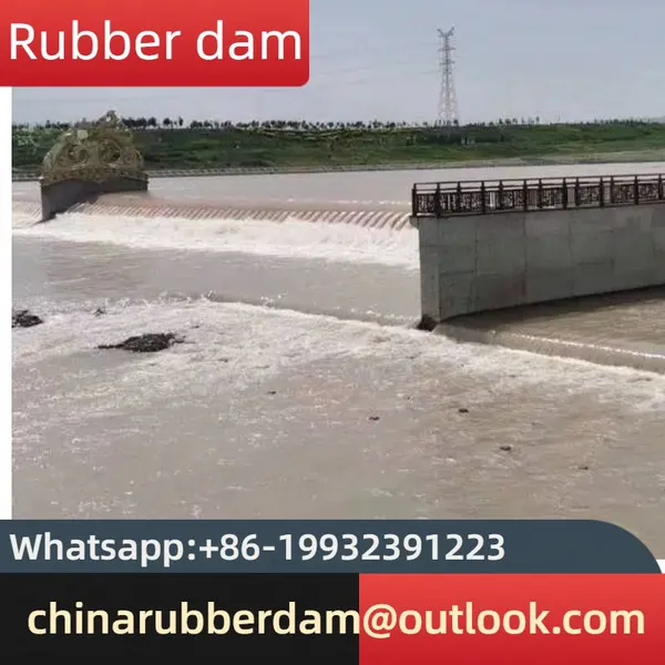 Customized Production of Book Style Inflatable Flood Control Dam, Retaining Dam, Steel Wire Boneless Rubber Dam photo-4
