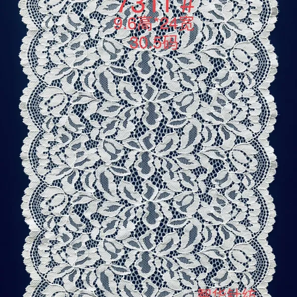 Lace Trim Vintage Embroidery Floral Lace Fabric for Sewing Gift Wrap Wedding Decor DIY Crafts Home Decor photo-2