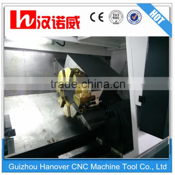 The Most Popular SLANT BED CNC LATHE TSC45L Cnc Turning Center Lathes for Sale Slant Bed Design With Hydraulic Tool Turret Chuck photo-3