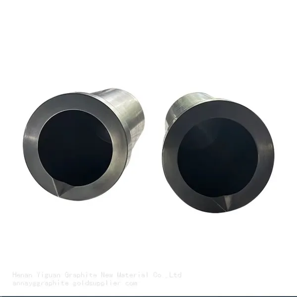 Customized Size High purity graphite crucibles for matal casting
