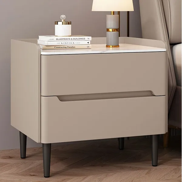 Light Luxury Rock Plate Storage Cabinet photo-2