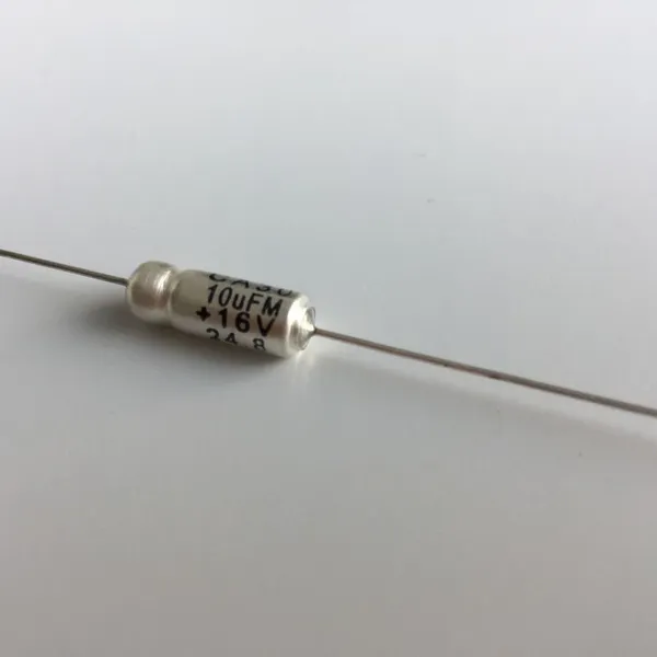 Axial Wire Lead Tantalum Capacitor 75V 10uF 10MKF 10MFD (106) , Wet Tantalum Capacitor 75V 10uF 10MKF 10MFD 10% , Kondersator photo-4