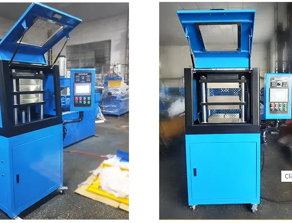 HST-300PT 30ton Lab Hot Press Machine Rubber Plate Vulcanizing Press Testing Test Machine photo-5