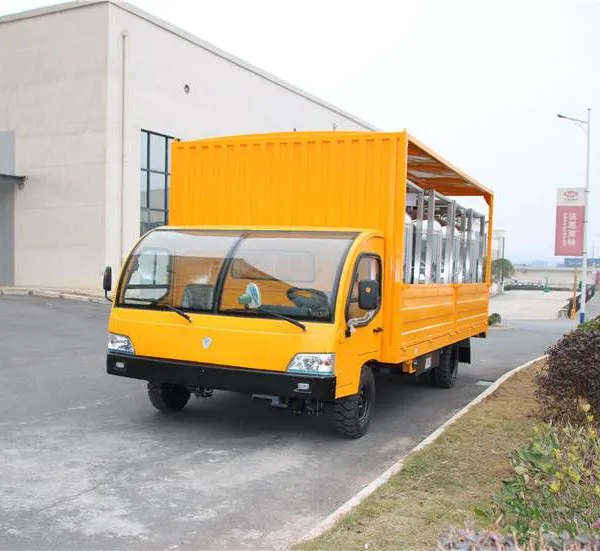 Electric Trucks With Rain Shelters, With Load Capacities of 1 Ton, 2 Tons, 3 Tons, 4 Tons, and 5 Tons, for Use in Factory Areas. Electric Flatbed Trucks photo-5