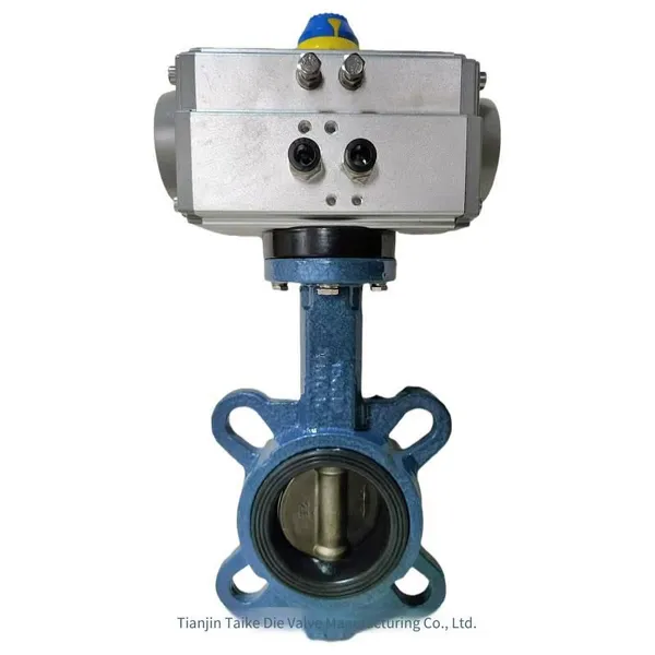 Tyco Butterfly Valve, Advantageously Supplied Pneumatic Multi-standard Universal Heavy Body Tld671x3-16q 5k/10k/150lb photo-2