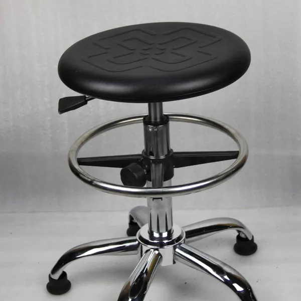 Antistatic Esd Laboratory Esd Stool Polyurethane Foam Working Chair photo-3