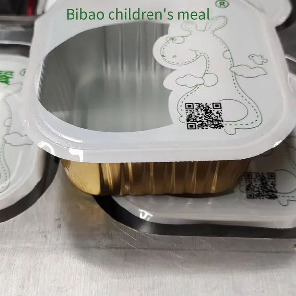 Baby Meal Box Packaging Machine, Vacuum Sealer for Baby Meals in Aluminum Foil Boxes photo-5