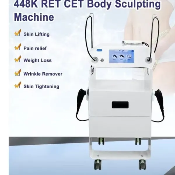 Beauty Salon Monopolar RF Tecar Therapy Device for Body Contouring and Slimming photo-4