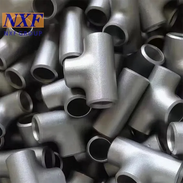 NXF UNS N10276 2.4819/NiMo16Cr15W/C276 OD DN15-1200 Nickel Alloy Butt Welding Straight or Reducing Tee photo-3
