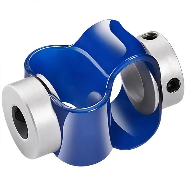 Figure 8 Jaw Coupling Aluminum Alloy 80 Shore A Polyurethane Spider 30mm Outside Diameter photo-4