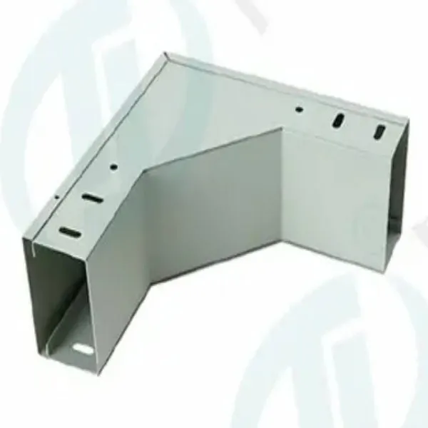 Spray-coated Trough Cable Tray Vertical Down Bend