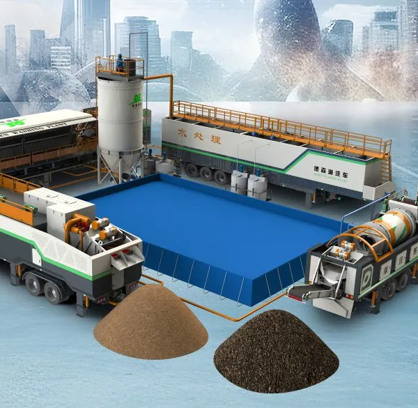 Mobile Soil Washing Plant ,soil washing and remediation system