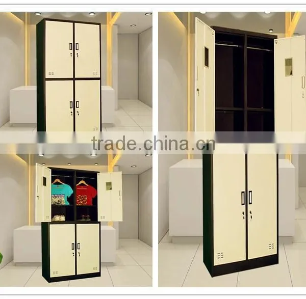 Factory Direct Price Half Height 4 Door Steel Material Office Use Locker photo-4