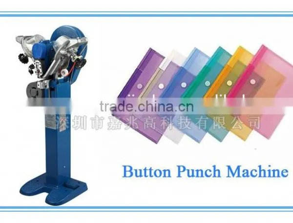 Press Snap Buttons Machine / Fastening Button Machine / Plastic Buttonhole Machine