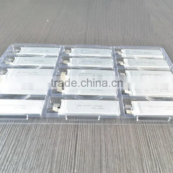HRB High Capacity 3.7V 2200mah Lithium Polymer Battery Cell photo-3