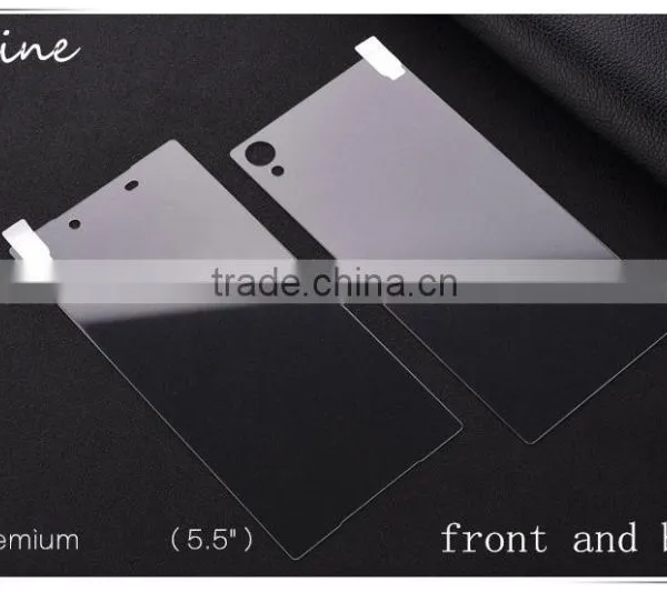 Scratch Resistant Back Tempered Glass Screen Protector for Sony T2 photo-4