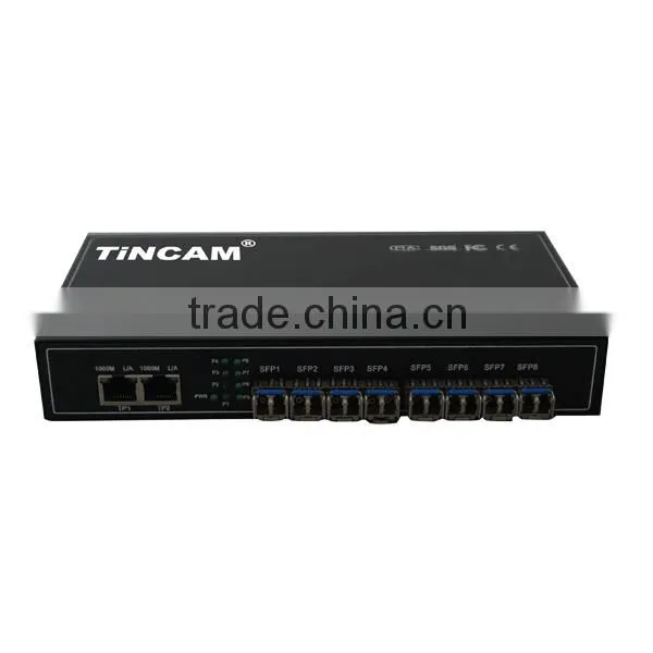 10 Port 10/100/1000Base-Tx to 1000Base-Fx Fiber Converter photo-2