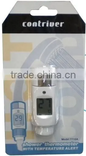 CE RoHS Approval Led Alert Digital Shower Thermometer photo-6