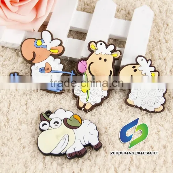 Cartoon 3D Soft Rubble Fridge Magent photo-3