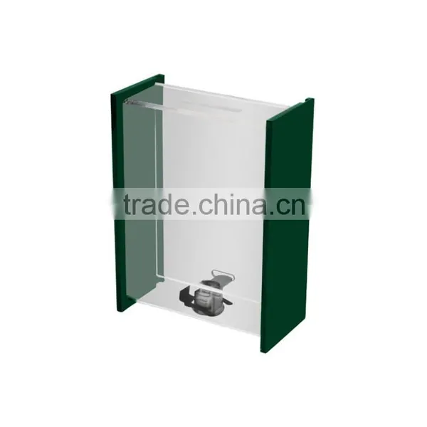 2016 Factory Price Acrylic Vote Box /Charity Box/Money Box With Lock photo-3