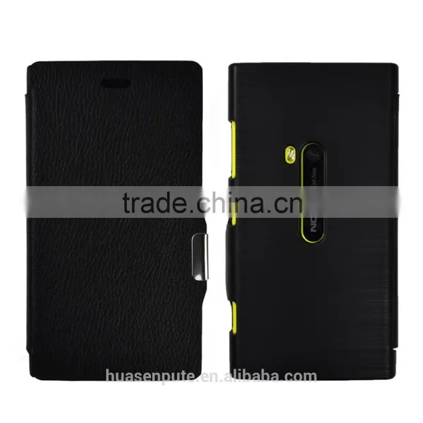 For Nokia Lumia 920 Magnetic Flip Leather Case Cover photo-4