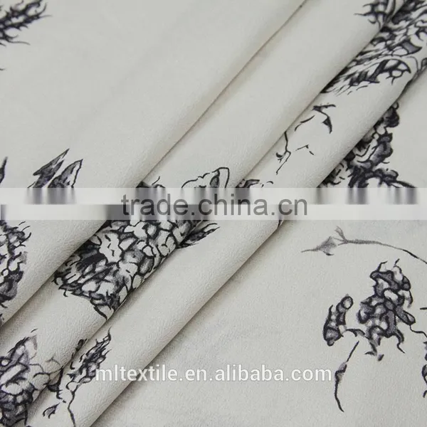 Plain Dyed Silk Crepe de Chine photo-4