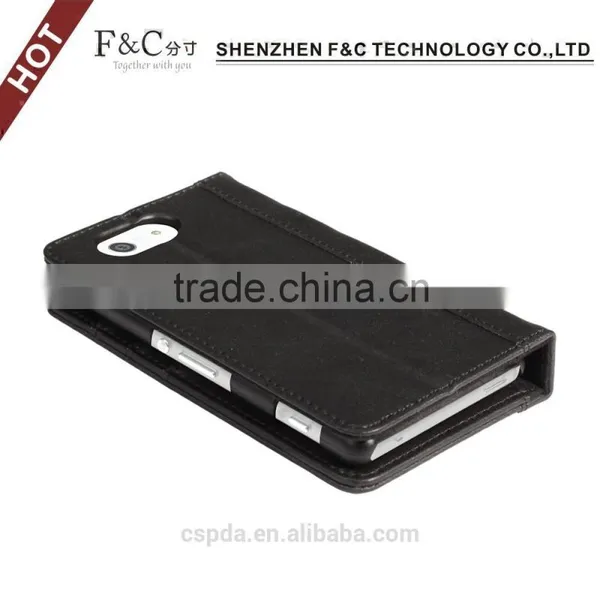 5.2 Inch Stand Folio Premium Wallet Case for Sony Xperia Z4 Compact Phone photo-2