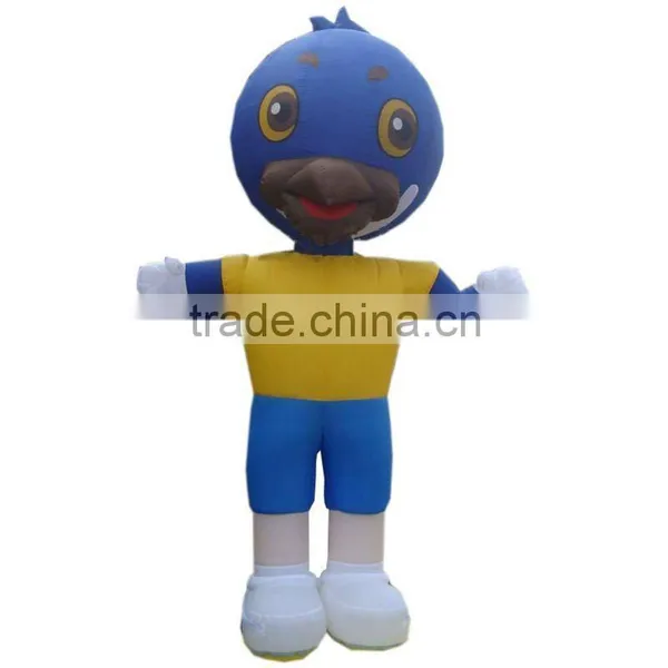Best Seller Advertising Inflatable Costumes Walking Mascot for Promotion