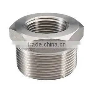 1/8 " Threaded NPT Hex Head Plug Threaded Flange Bushing Fitting photo-2