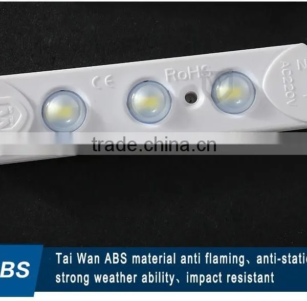 3 Chips 5730 Led Module AC 220V Top Quality Super Bright Beam Angle 160 Degrees CE Rohs AC Led Module Waterproof for KTV Supplier's Choice photo-4