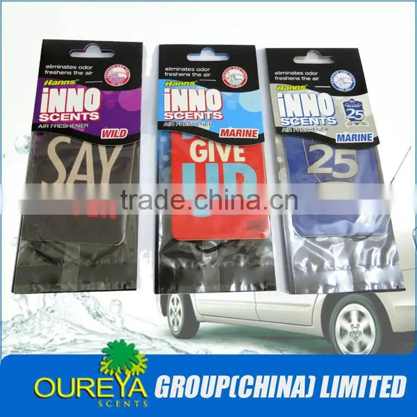 Wholesale OEM Hanging Paper Car Air Freshener photo-3