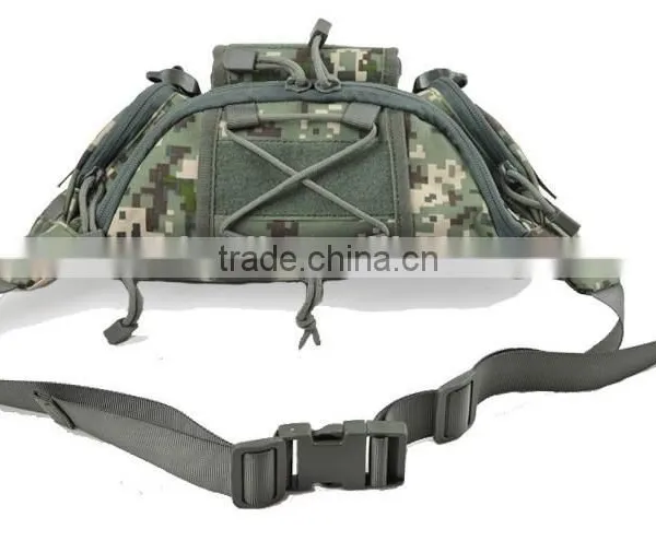 Outdoor Sport Camouflage Waterproof Tactical Military Waist Bag photo-3