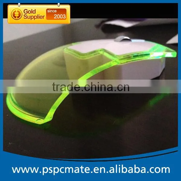 Computer Transparent Wireless Mouse With Colorful Led Light photo-5