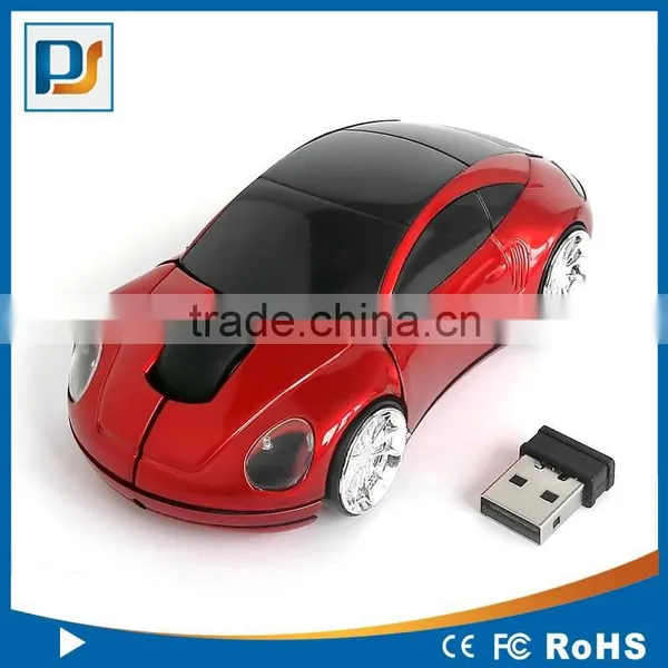 For Laptop PC Computer USB Car Mouse Shape Wireless Optical Cool 3D Mice photo-5